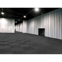 Showgear 89462 Voile CS Curtain, 55 gram/m²